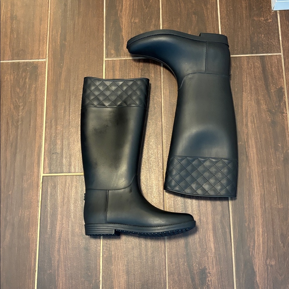 Dirty Laundry Black Quilted Winter Boots - Picture 4 of 5